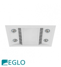 Eglo Inferno High Power Bathroom 3-in-1 Unit - White